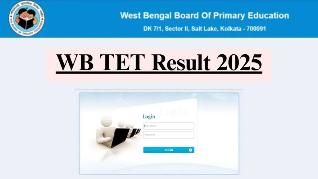 WB TET Result 2025 Out: Check WBBPE Category Wise Cut Off Marks & Qualifying Marks 1 WB TET Result 2025