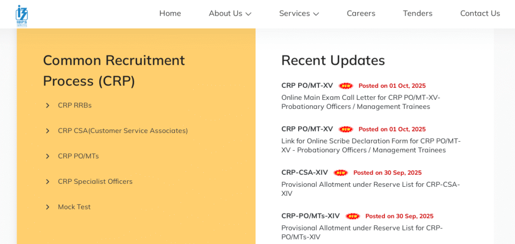 How to Download IBPS PO Mains Admit Card 2025